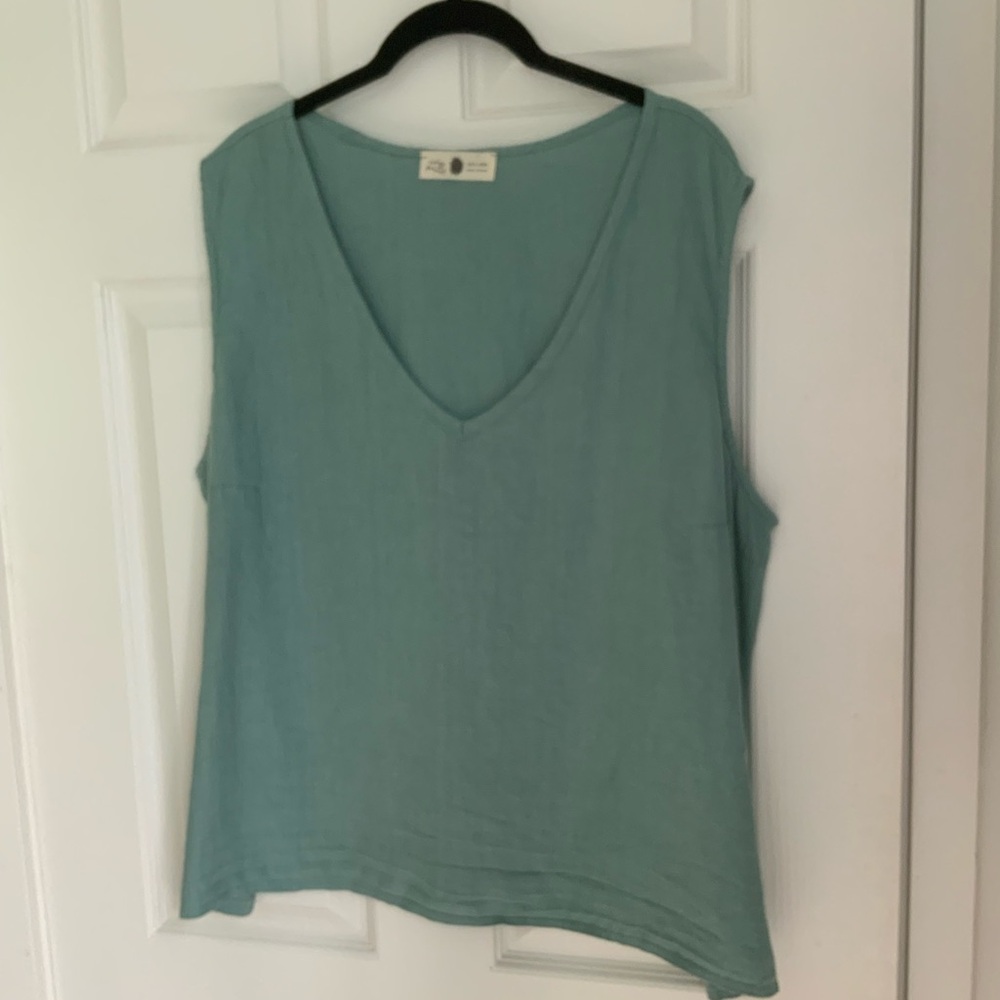 Noisy Forest (etsy) linen tank